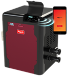 Raypak 018038 Pool Spa Heater Digital LowNox Propane Gas Heater