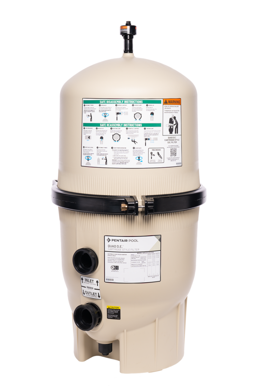Pentair Quad 60 DE Pool Filter EC-188592