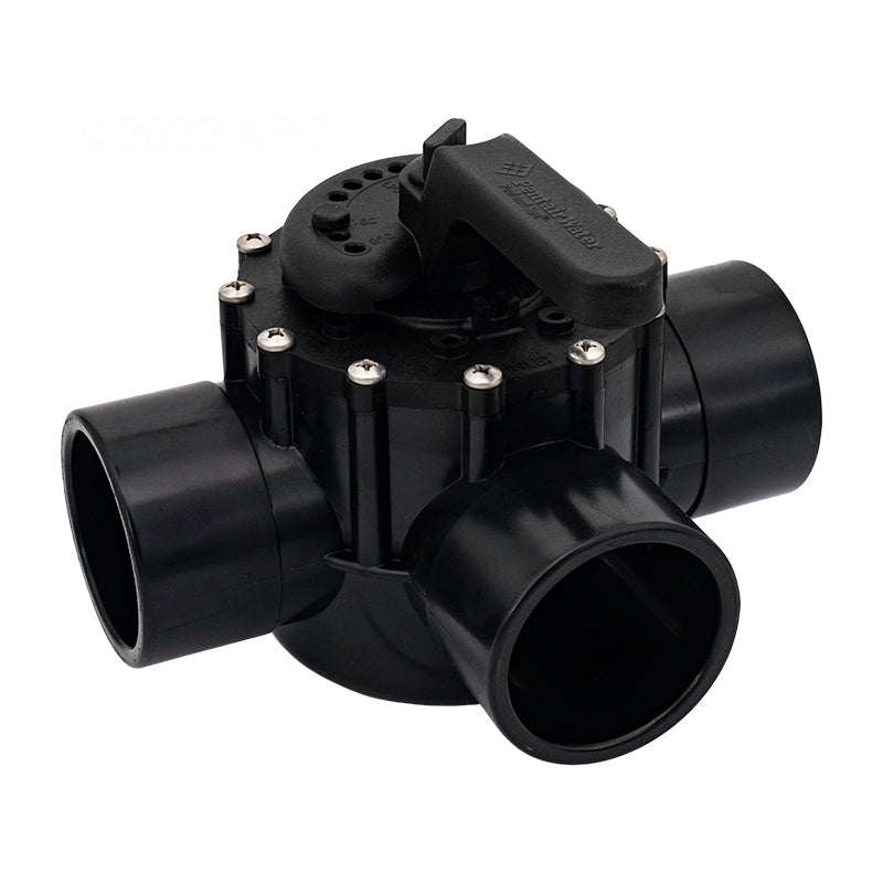 Pentair 2.5 Inch 3-Way Lube-Free Diverter Valve - 263056