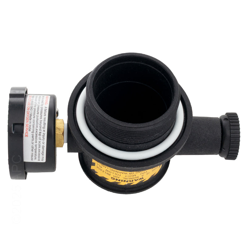Pentair Water Pool and Spa Inc Manual Air Relief Assembly Black - 273550Z