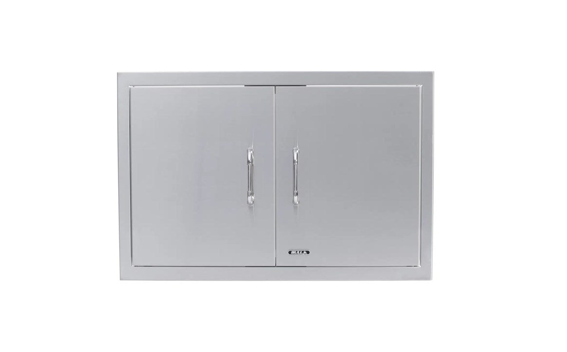 Bull Outdoor Products 33580 30" Stainless Steel Double Door with Reveal
