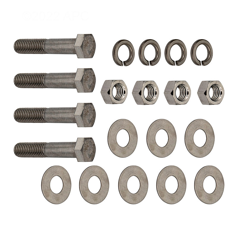 Pentair Flng 3"SCH80 W/gskt&hdwr Parts Box 6 Flange 3IN with Gasket and S/s Hardware Pentair 3" - 357261