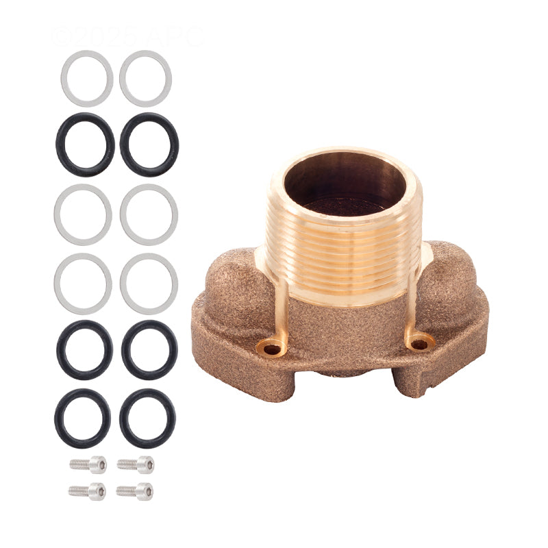 Pentair Water Pool and Spa Inc Heat Exchanger Inlet Fitting ETI250 ETI400 Gas - 461103