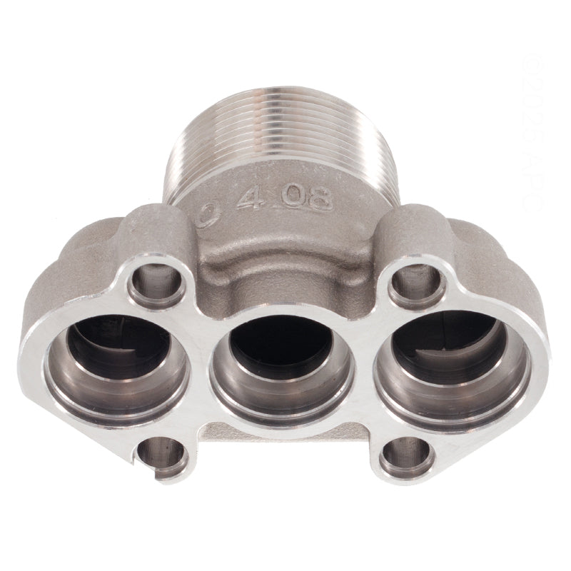 Pentair Water Pool and Spa Inc Heat Exchanger Outlet Fitting ETI250 ETI400 Gas - 461104
