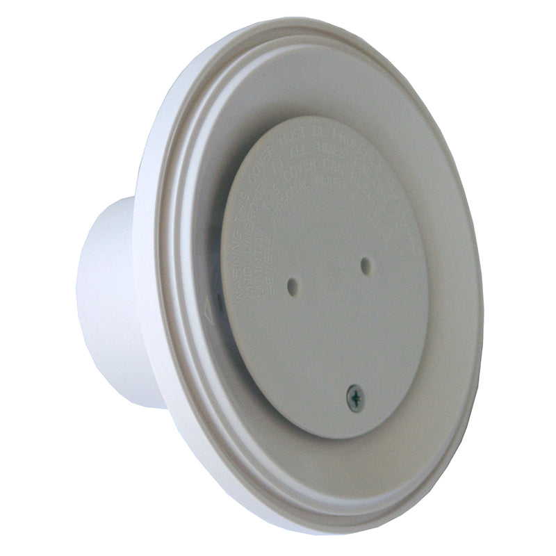 AquaStar Pool Products Adjustable Floor Inlet Fitting 2"S White - 4DIV101