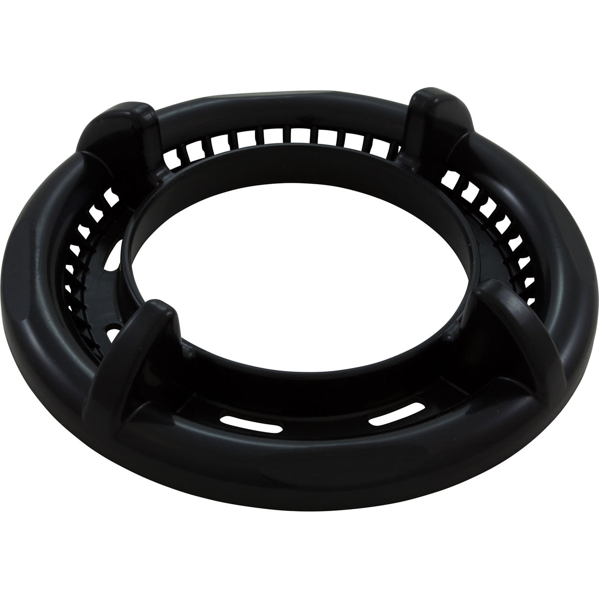 Waterway 4-SCALLOP Trim Ring Black Dyna-Flo - 519-8051