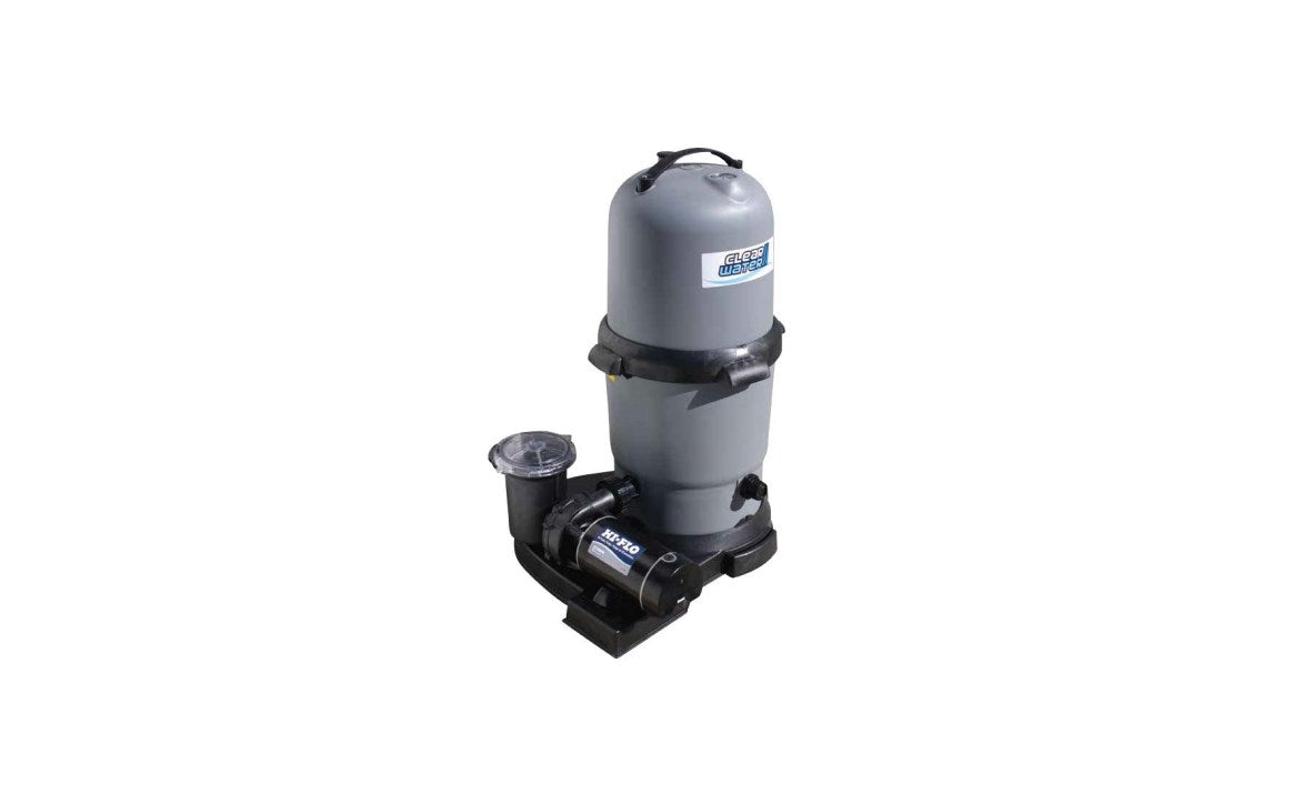 WATERWAY PLASTICS CLEARWATER CART FILTER STD SYS 100SF 1THP 3' 2SPD | 522-5147-3S
