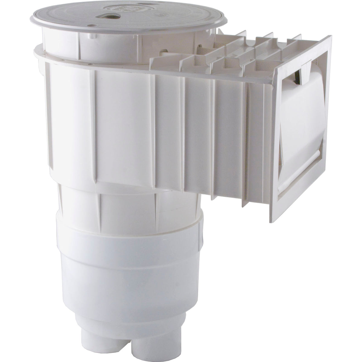 Waterway Ig Skimmer with Round Lid 2"S White Renegade - 540-6410