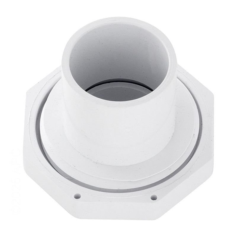 Pentair Water Pool and Spa Inc Insider Eyeball Fitting 1"S White Economy - 542000