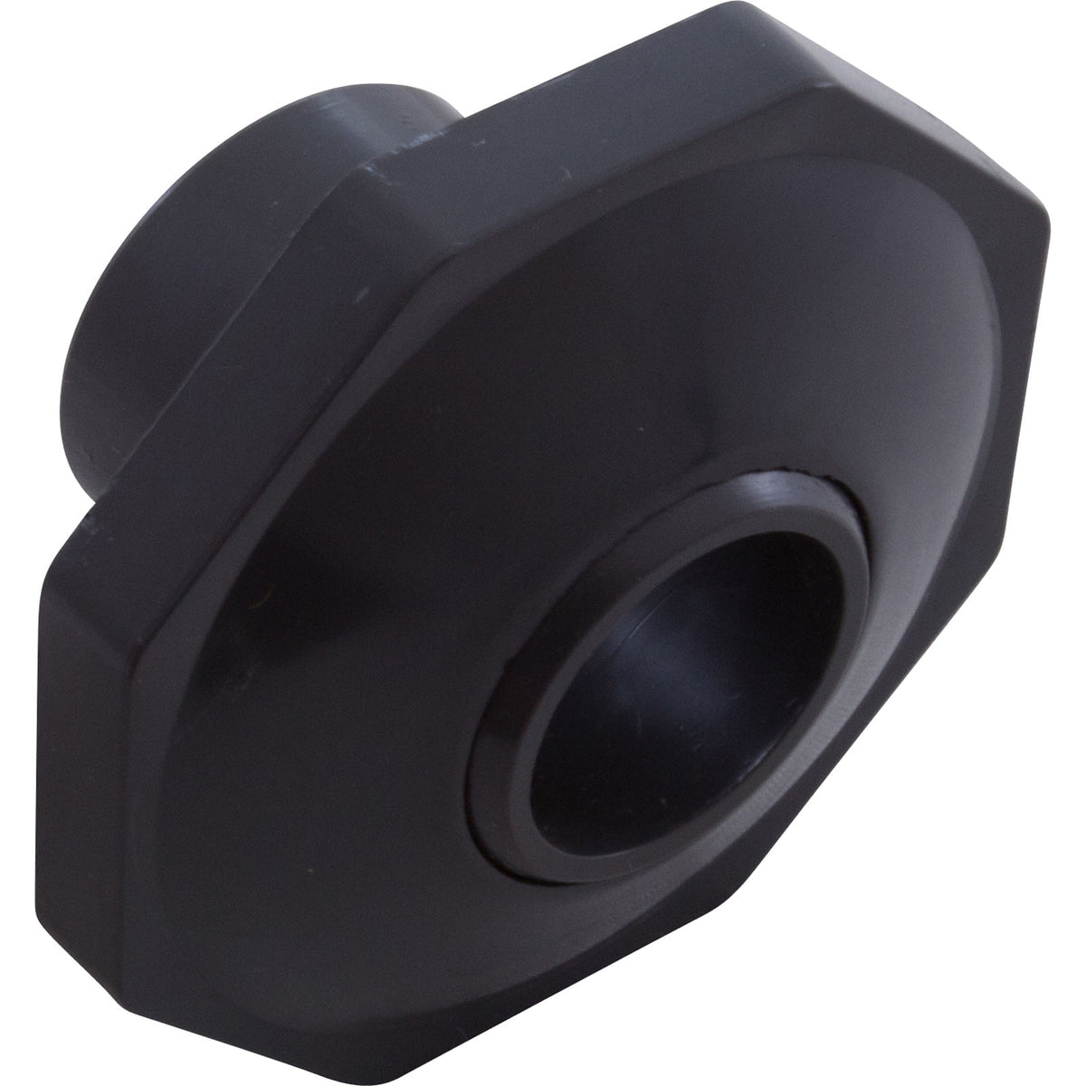 Waterway Econ Return Fitting 1" Dark Gray - 400-9189-DKG
