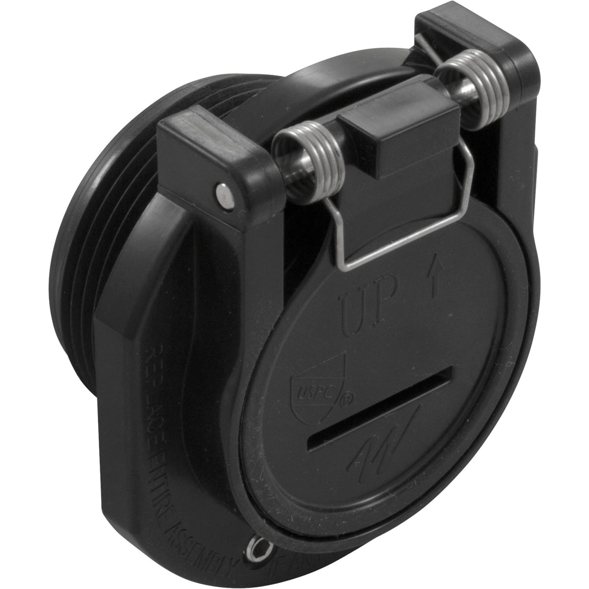 Waterway VAC Lock Safety Fitting 1.5"MPT Black - 600-2201