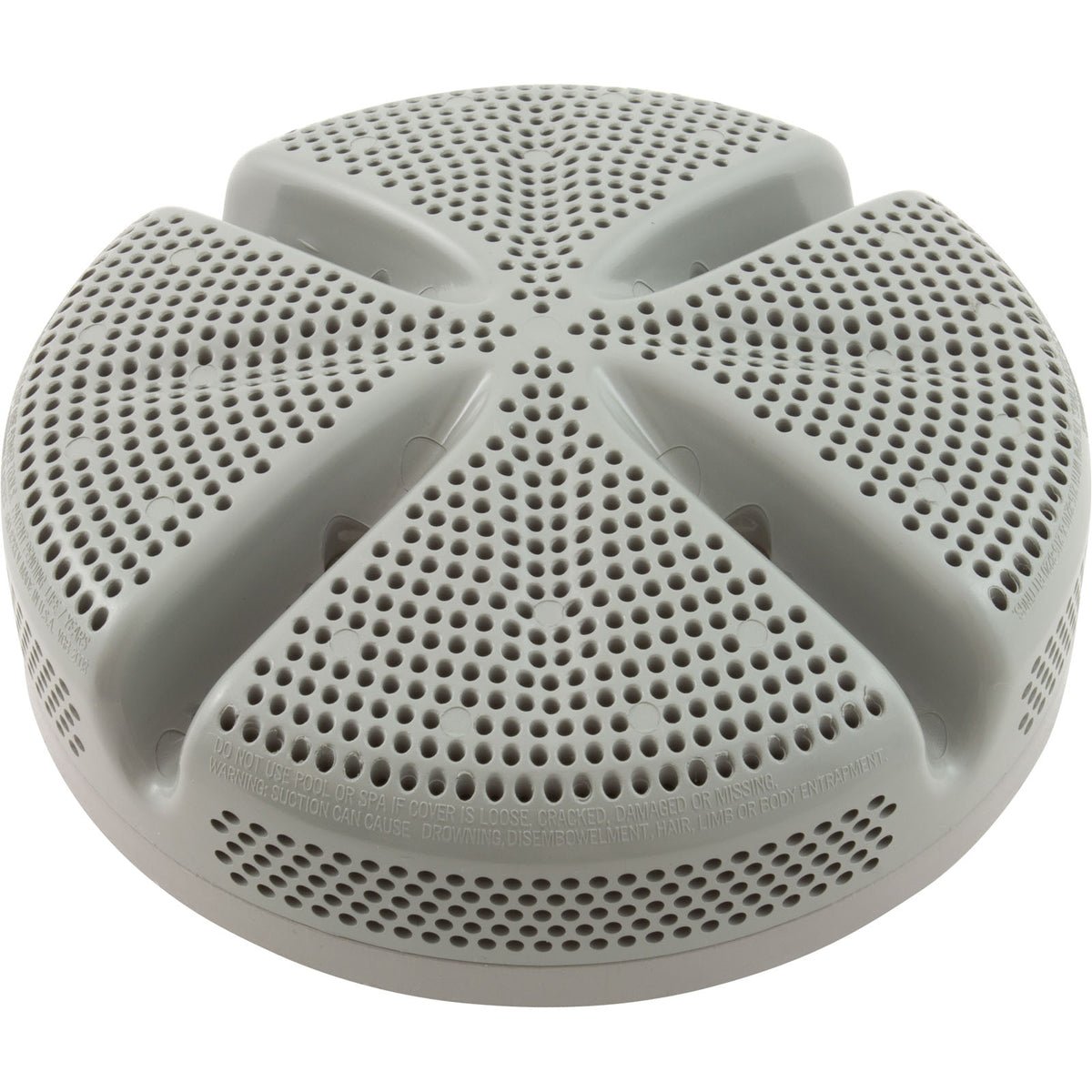 Waterway with 1.5" Threaded Wall Ftg 6"GRY Ultra Suction - 640-8247 V