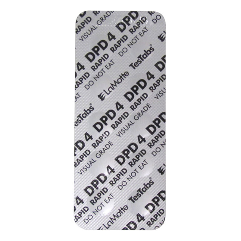 LaMotte Chlorine Dpd #4 Tablet 10PK Sheet - 6899A-M