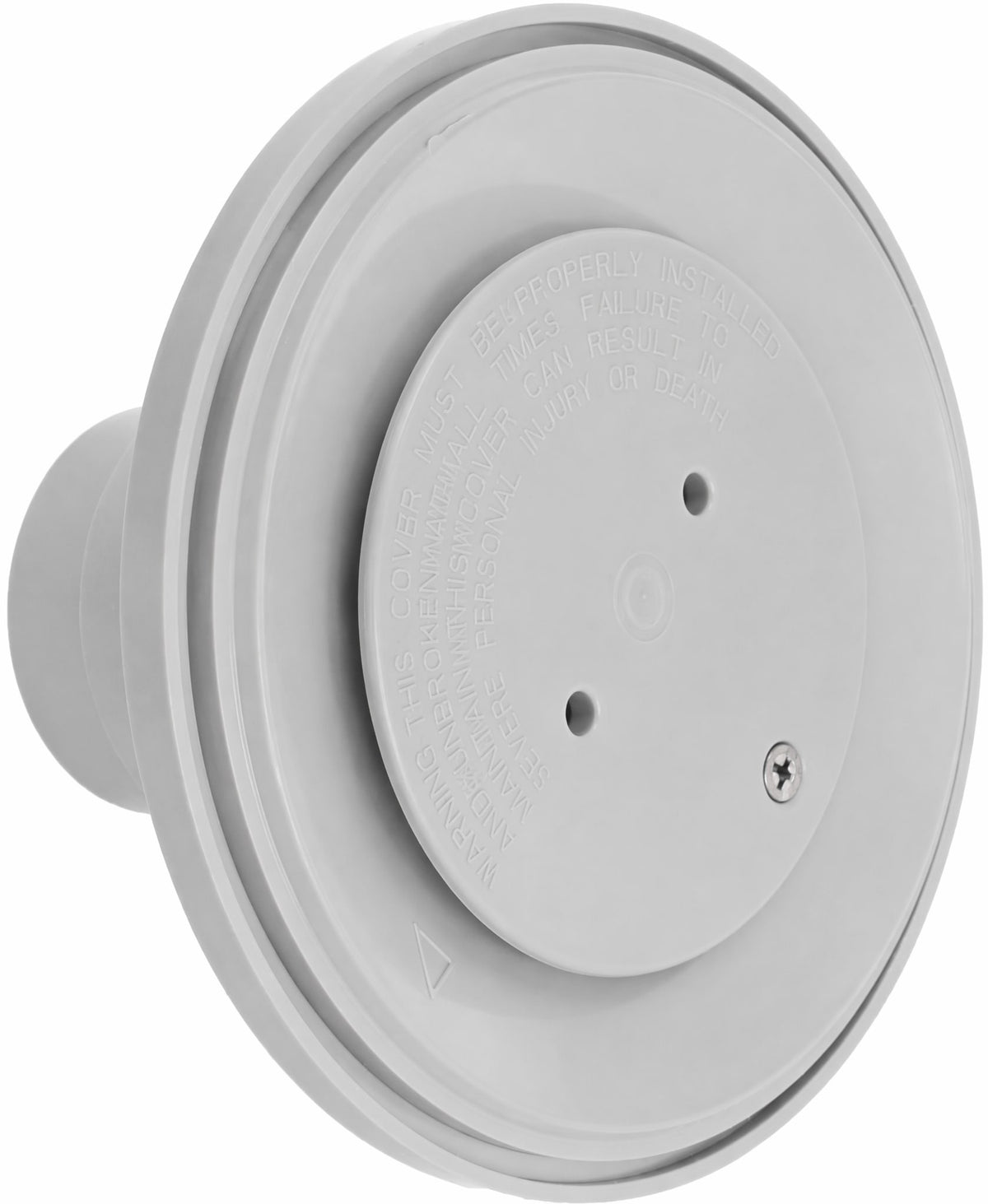 AquaStar Pool Products Adjustable Floor Inlet Fitting 2"S Light Gray - 4DIV103