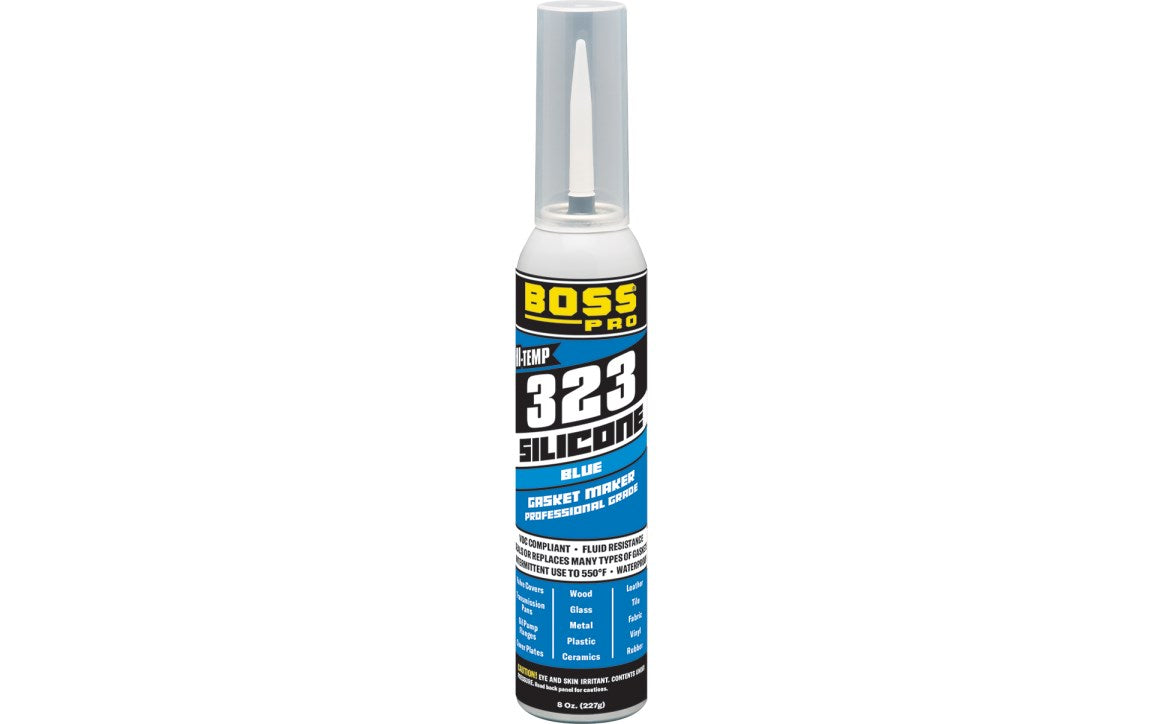 Boss Hi-Temp Blue Gasket Maker 8OZ 323 - 142200
