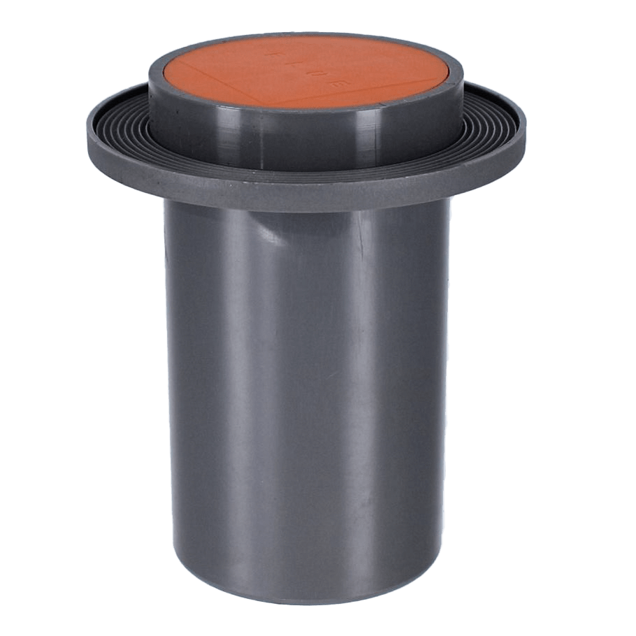 Blue Square Jet Collar Housing with Cap Gray Q360 - 11400-GR