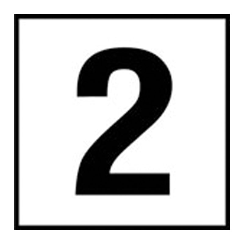 Inlays 2 (Number Only) Depth, 2 SR - C621020