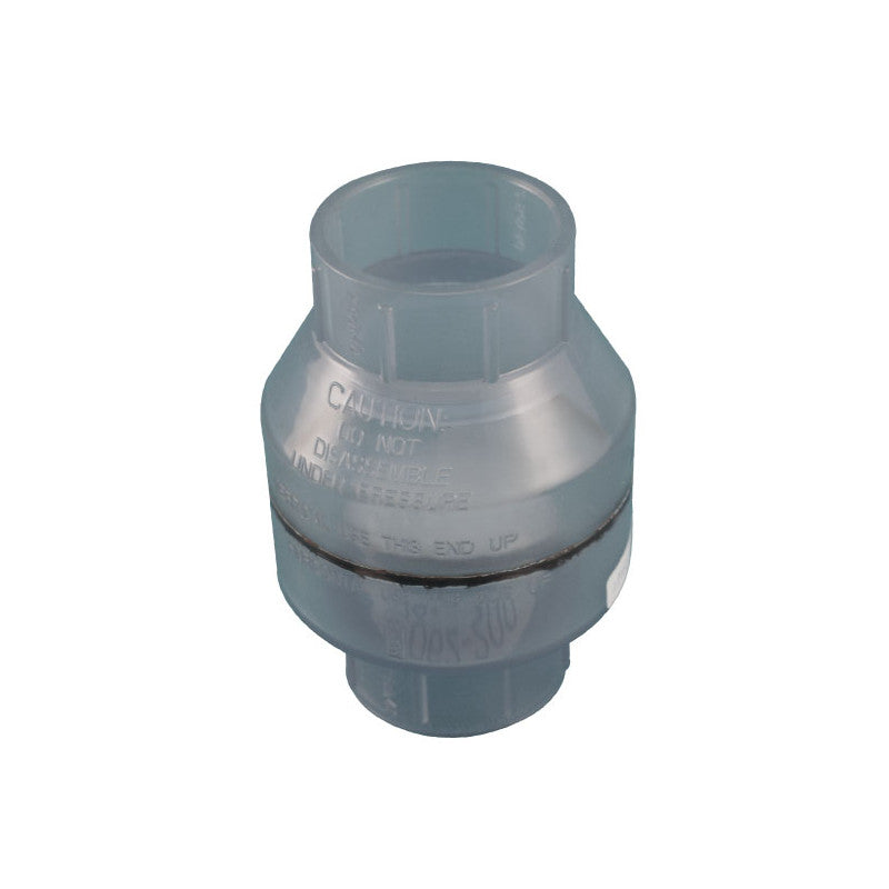 Zodiac Clear Swing Check Valve 1.5"SxS - 25062-159-000