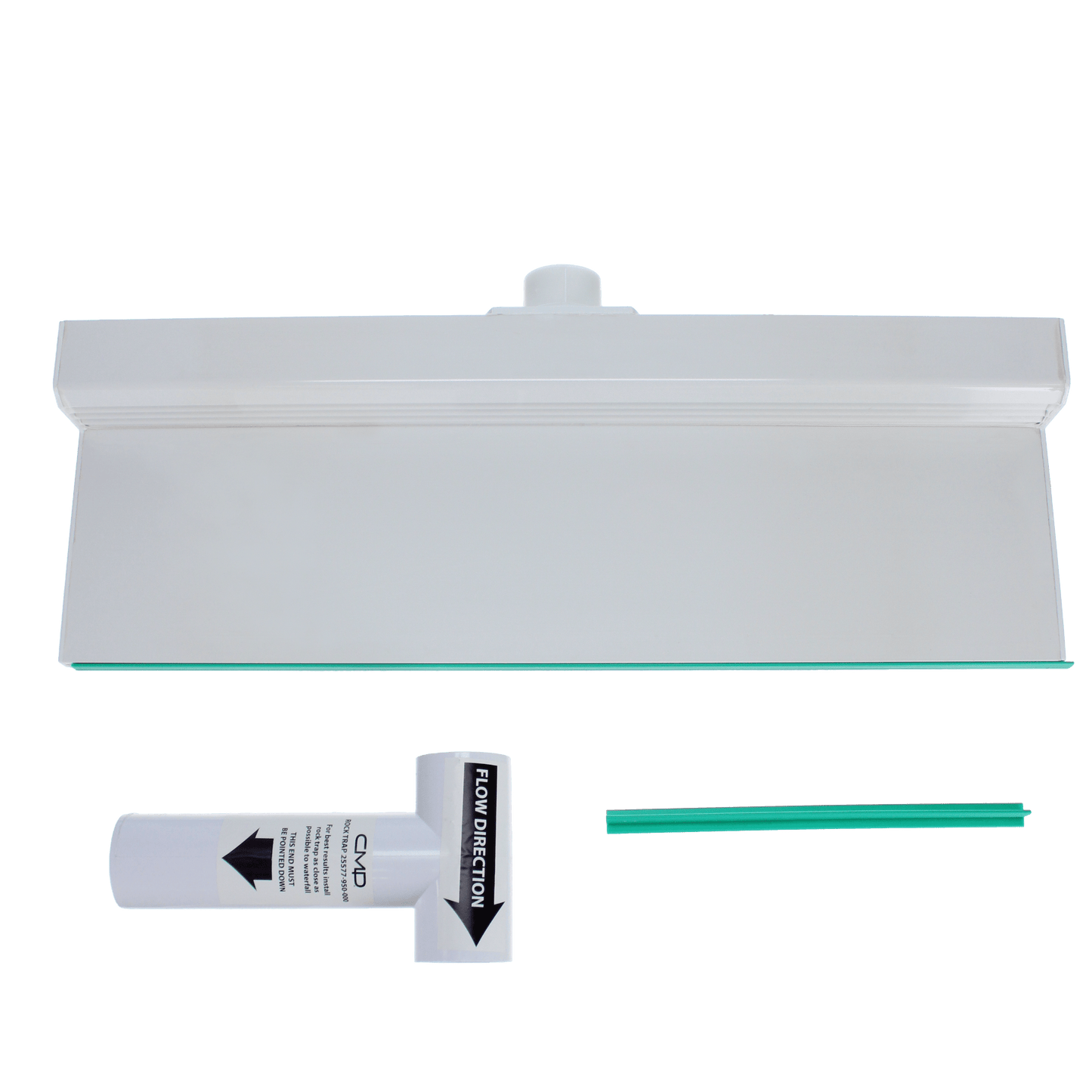 CMP 24" Waterfall Back Port w/ 6" Lip, White | 25577-230-000