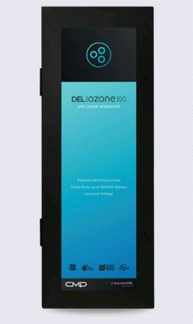 Del Ozone 100, Up To 100,000 Gallons, 110/240V, 38 W, Wall Mounting, Injector Manifold, Mdv | Ec-40
