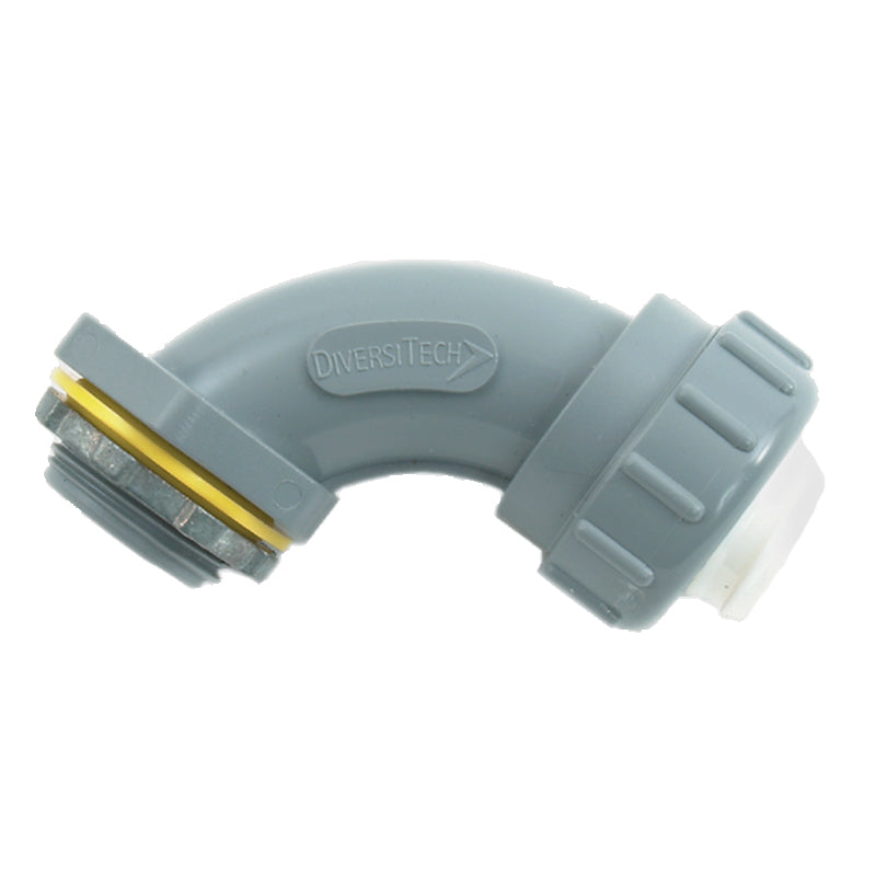 DiversiTech Nm Liquid Tight Connector .5" 90^ - 750-NMLT9050