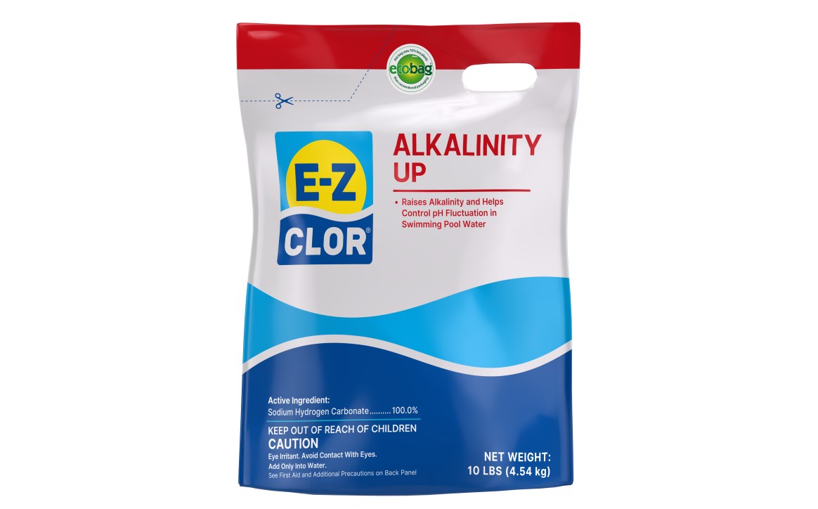 E-Z Clor 47247400 10 lb Alkalinity Up Pouch 4 per Case