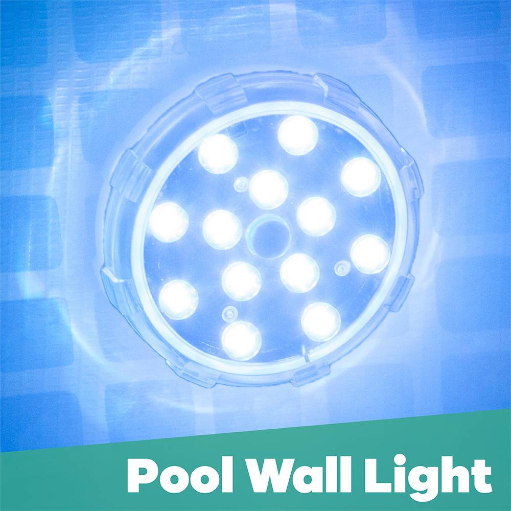 GAME Magnetic LED Color Changing Pool Wall Light w/Remote | 4307