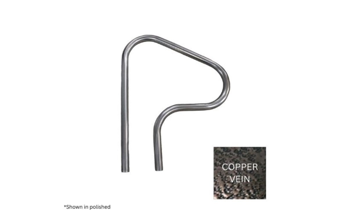 Global Pool Products Copper FIGURE-4 Handrail .065" - GPP-RL-C65-30FIG4-CV