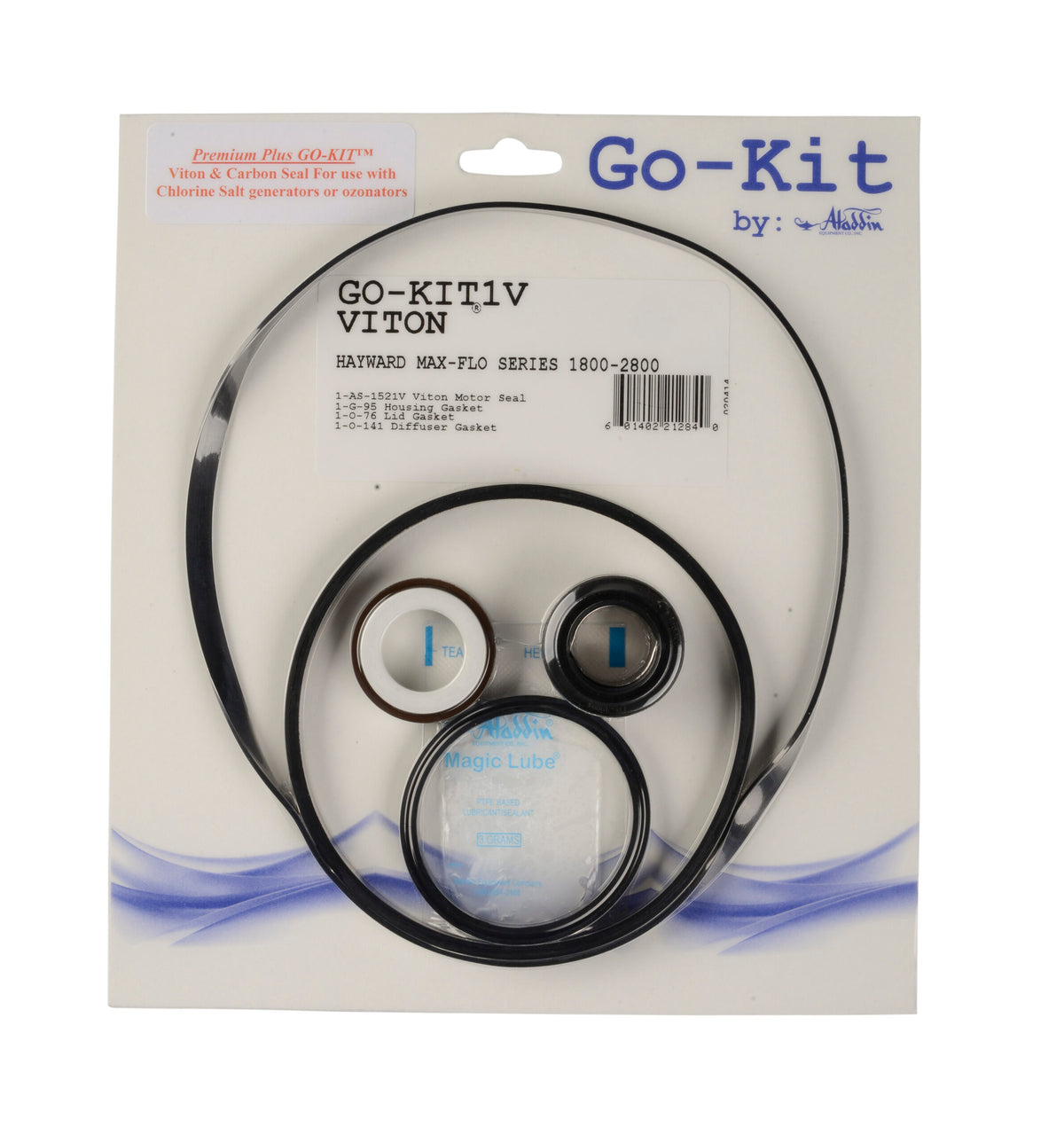 Aladdin Maxflo Pump Seal Kit Viton Hayward - GO-KIT1V-9