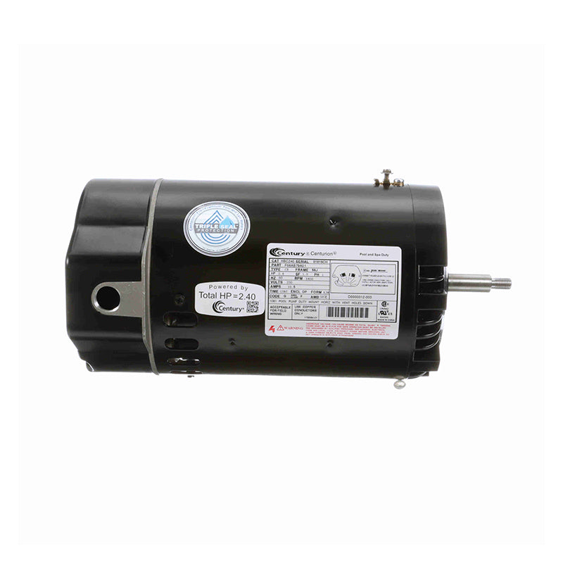 Century C-Face Centurion Pro Motor 2.4HP 230V 56JFR - HBC240