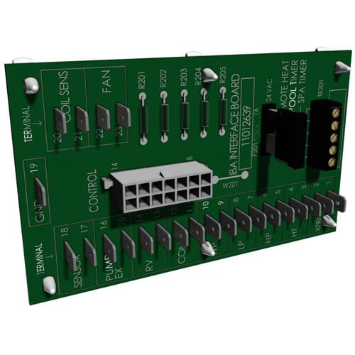 Hayward HeatPro Board Control Interface