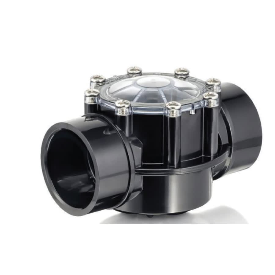 Hayward 2" X 2.5" PVC Check Valve, Dark Gray | PCV2S2DGR
