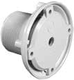 Hayward Adjustable Floor Return Inlet Fitting, 1-1/2" Socket x 2" MIP, White | SP1425S