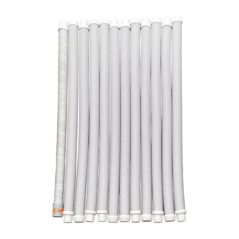 Hayward Navigator Pool Vac Hoses Light Gray Box of 12