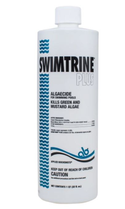 Applied Bio Swimtrine Plus Algaecide 32 fl oz Bottle 12/Case | 4009910