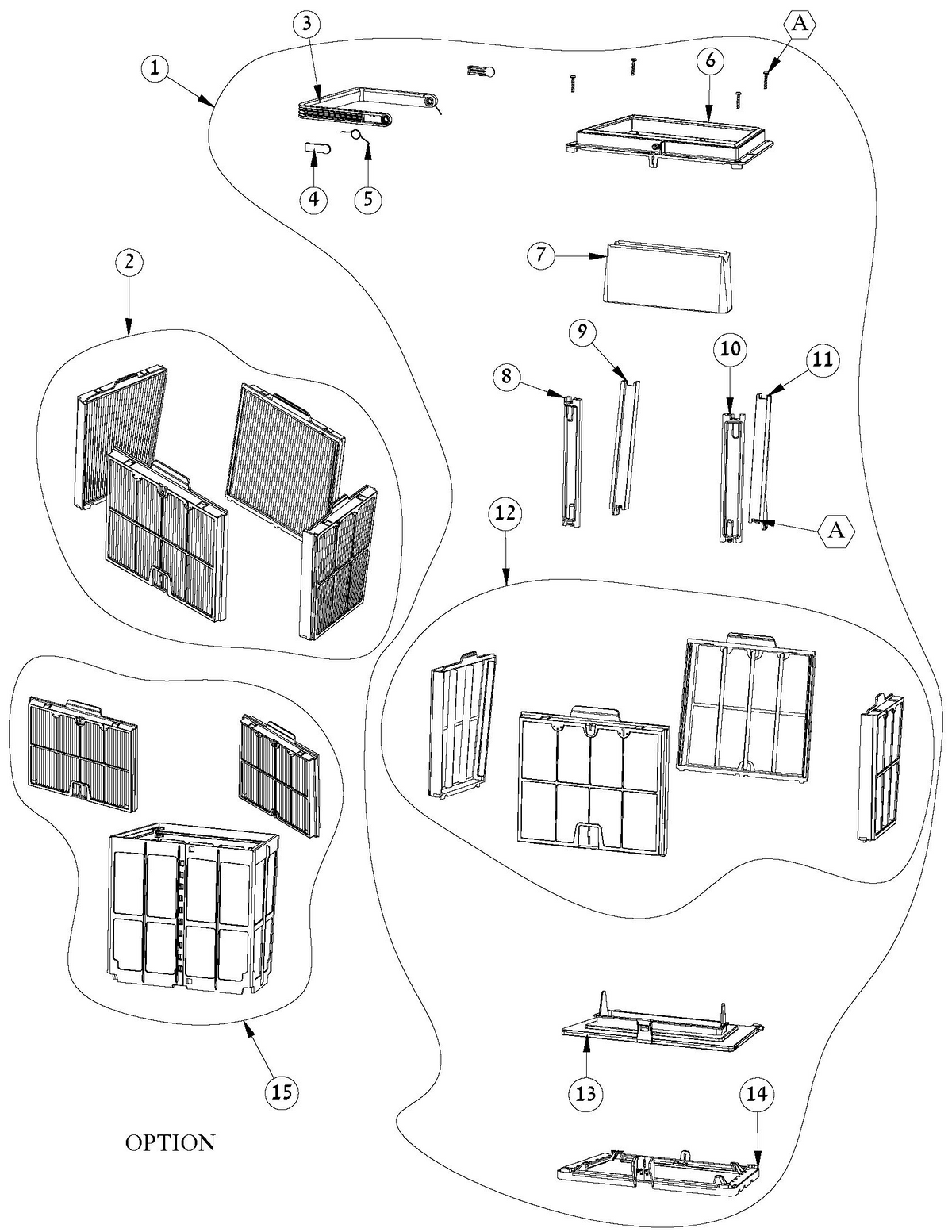 Maytronics Dolphin Explorer E70 Robotic Pool Cleaner 99996712-XP parts diagram