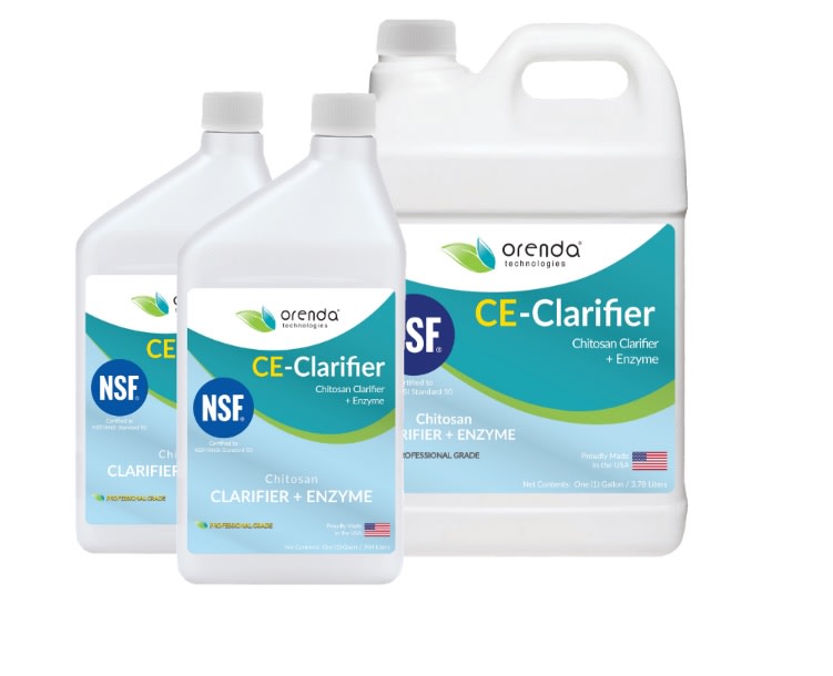 Orenda CE-Clarifier Chitosan Clarifier w/ Enzyme, 1 Gallon Bottle | ORE-50-141