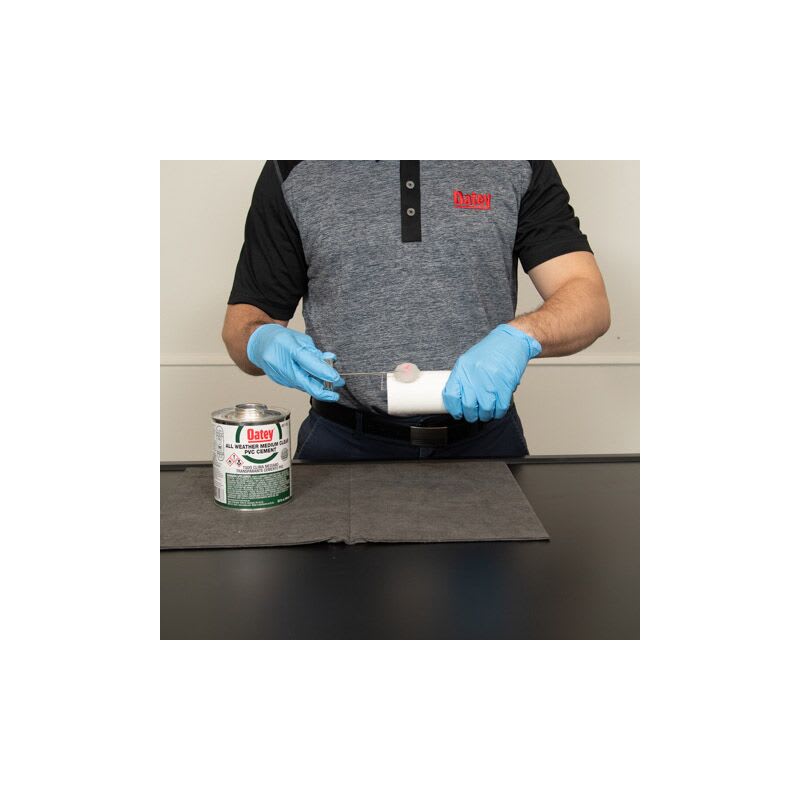 Oatey All Weather Clear Medium PVC Cement 32 oz | 31133