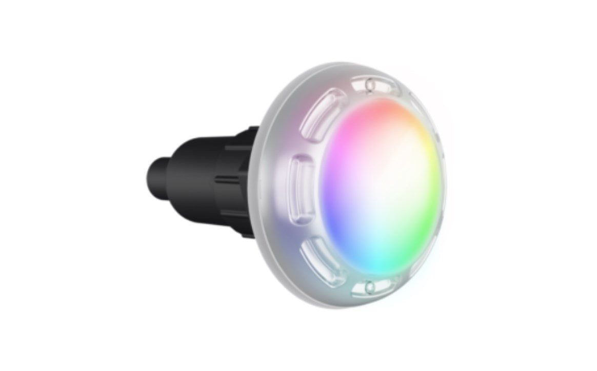 PAL Lighting 5-2/5" Multi-Color Fiberglass Pool and Spa Light with 150' Cord and Plug - 64-EGF-150