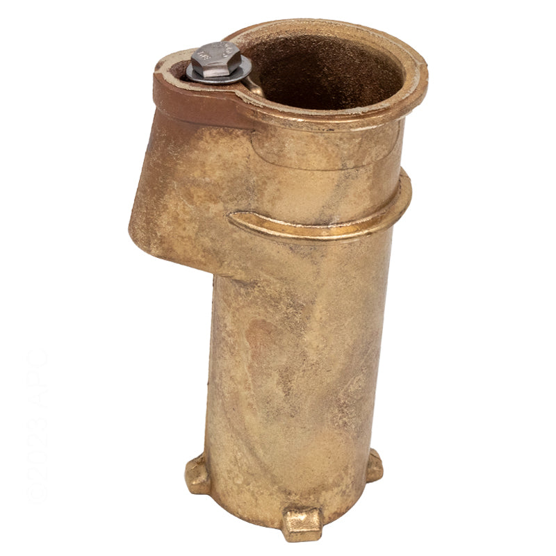 Permacast 6" Bronze Big Boy Paver Deck Socket for 1.90" Rail - PS-6019-BC