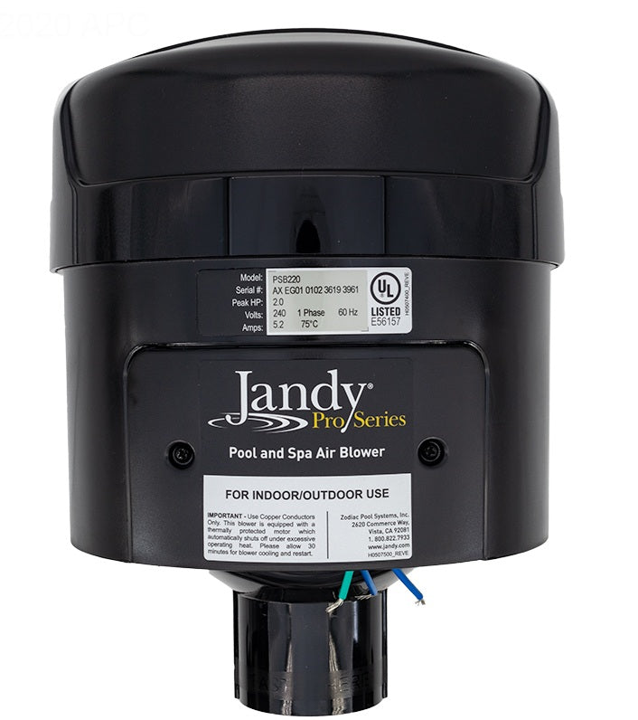 Jandy 2HP Spa Air Blower PSB220 240V