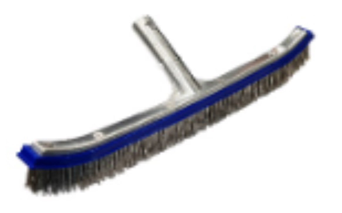 PoolStyle Ss Bristles Metal Back 18" Algae Brush - PS2005