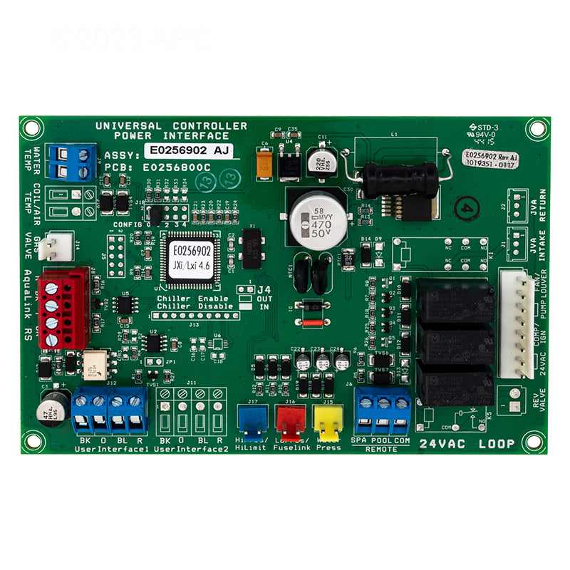 Zodiac Jandy LXi Controller Power Interface Circuit Board - R0458200