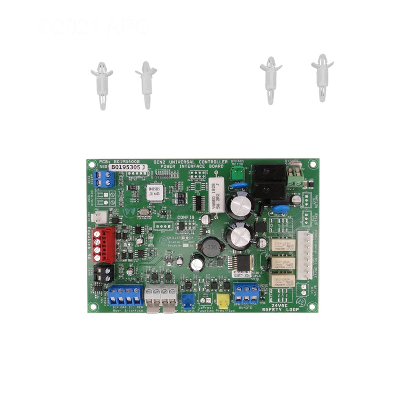 Jandy JXi 2nd Generation VersaFloPower Interface Board Kit - R0719500