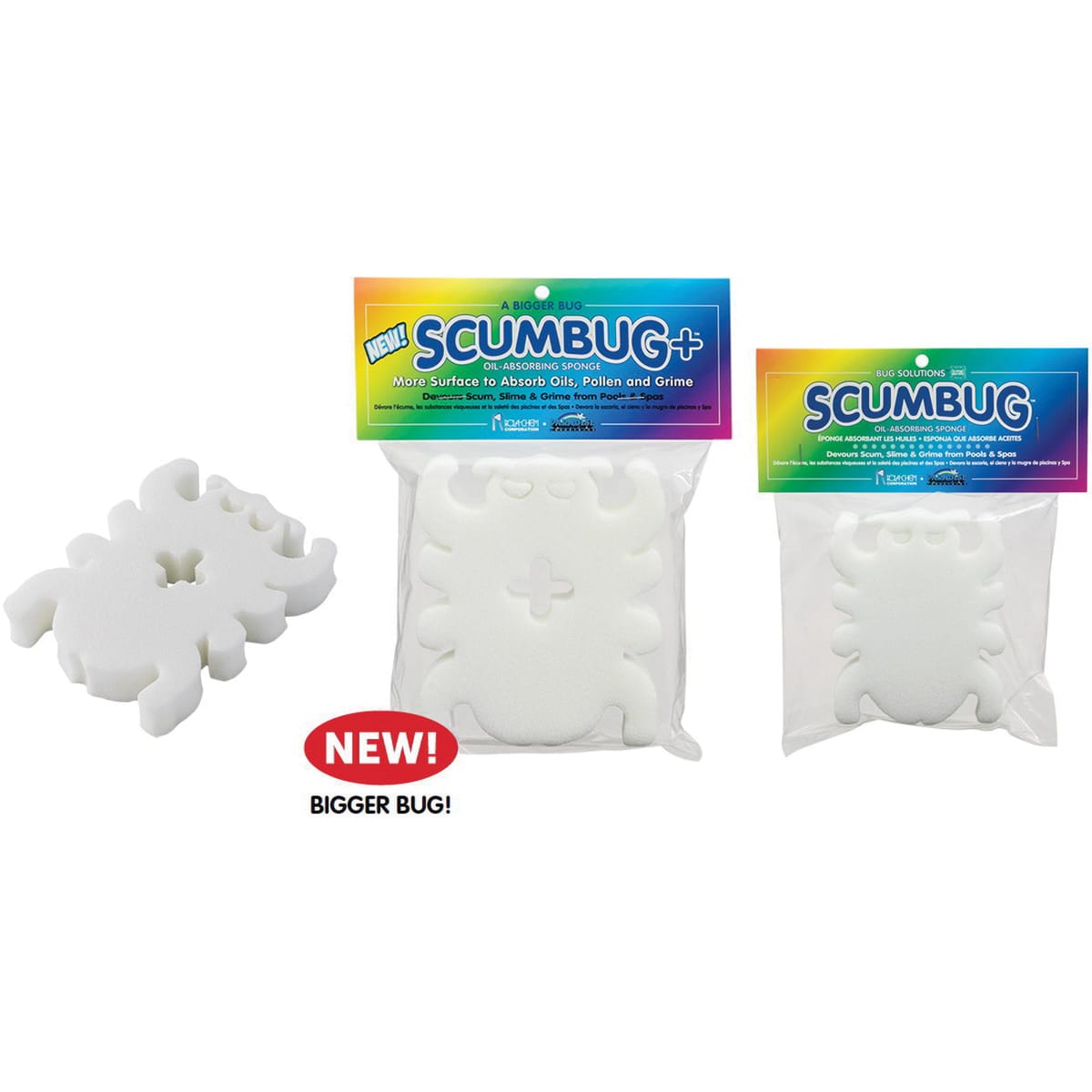 Rola-Chem Oil/lotion Absorbing Sponge Scumbug - TB-1-24