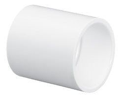 Coupling, 4" Slip White PVC Schedule 40