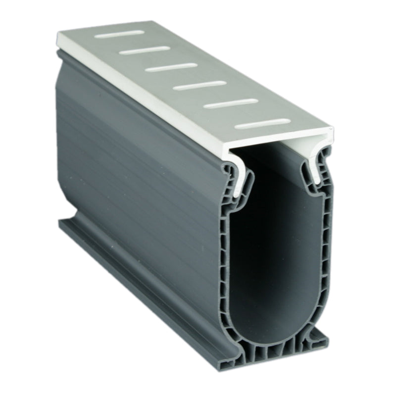 Stegmeier Frontier Deck Drain White , 10' - SDDW