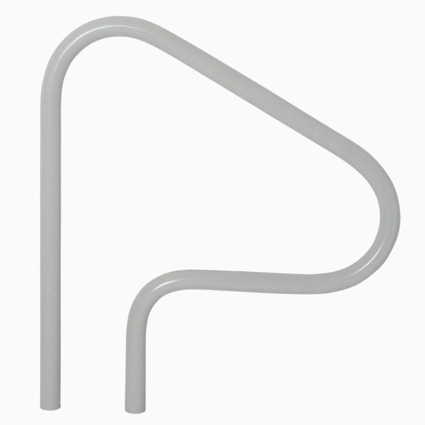 Saftron Figure 4 Return-To-Deck Handrail - Gray | P-326-Rtd-G