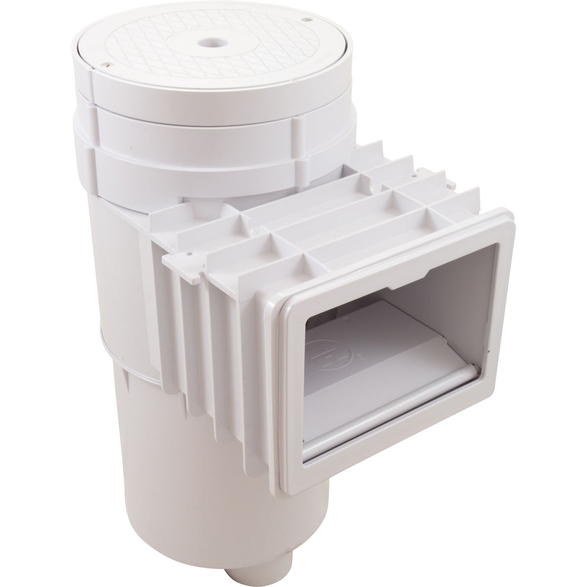 Hayward Concrete Auto-Skim Series Skimmer, 2" FIP, Round Cover, White - SP1082RC