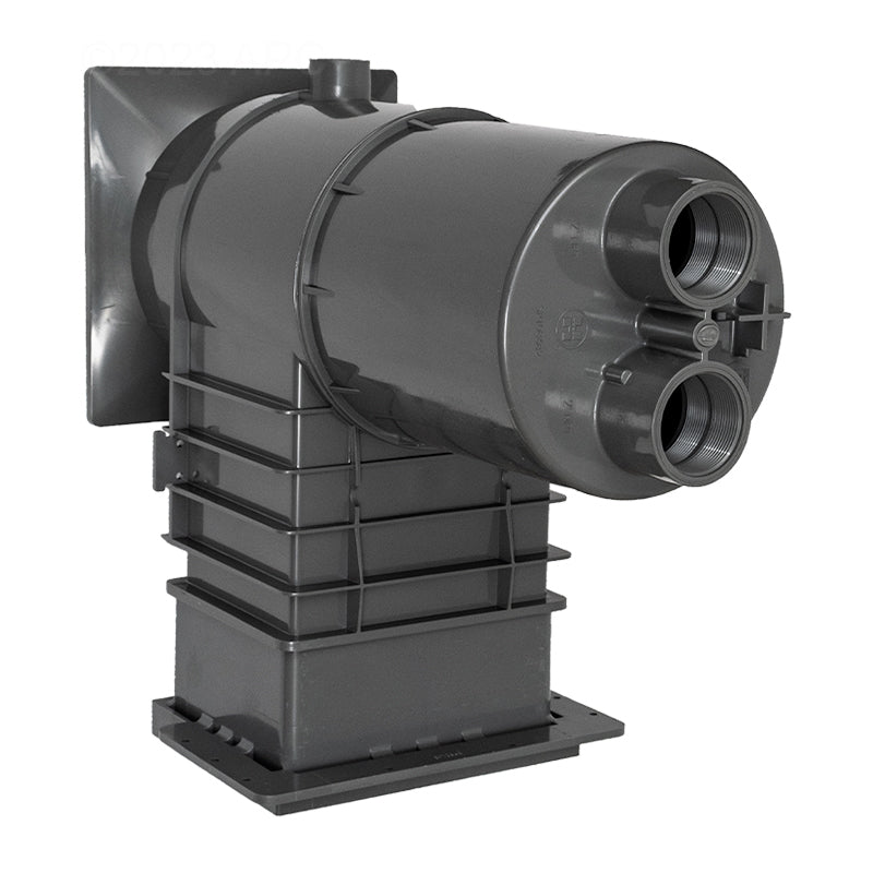 Hayward Automatic Skimmer with Sq Cover 2" FIP Dk Gray - SP1084DGR